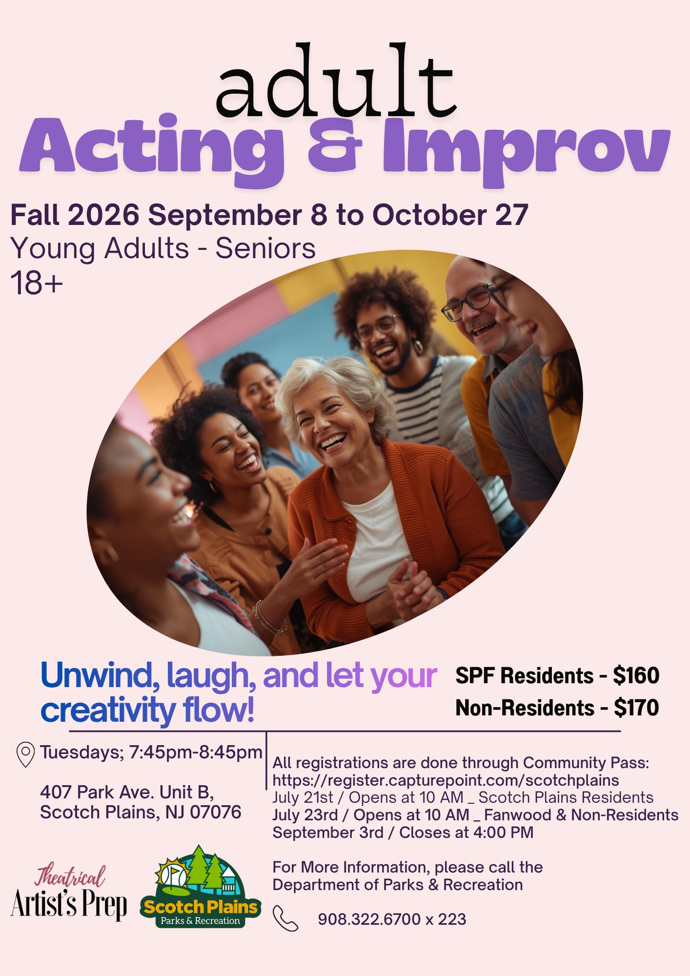 Fall 2026 Adult Acting