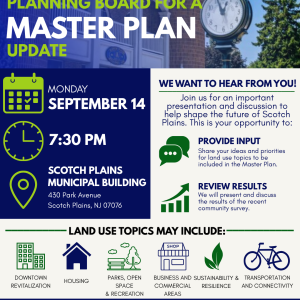 Master Plan Update Meeting - September 14